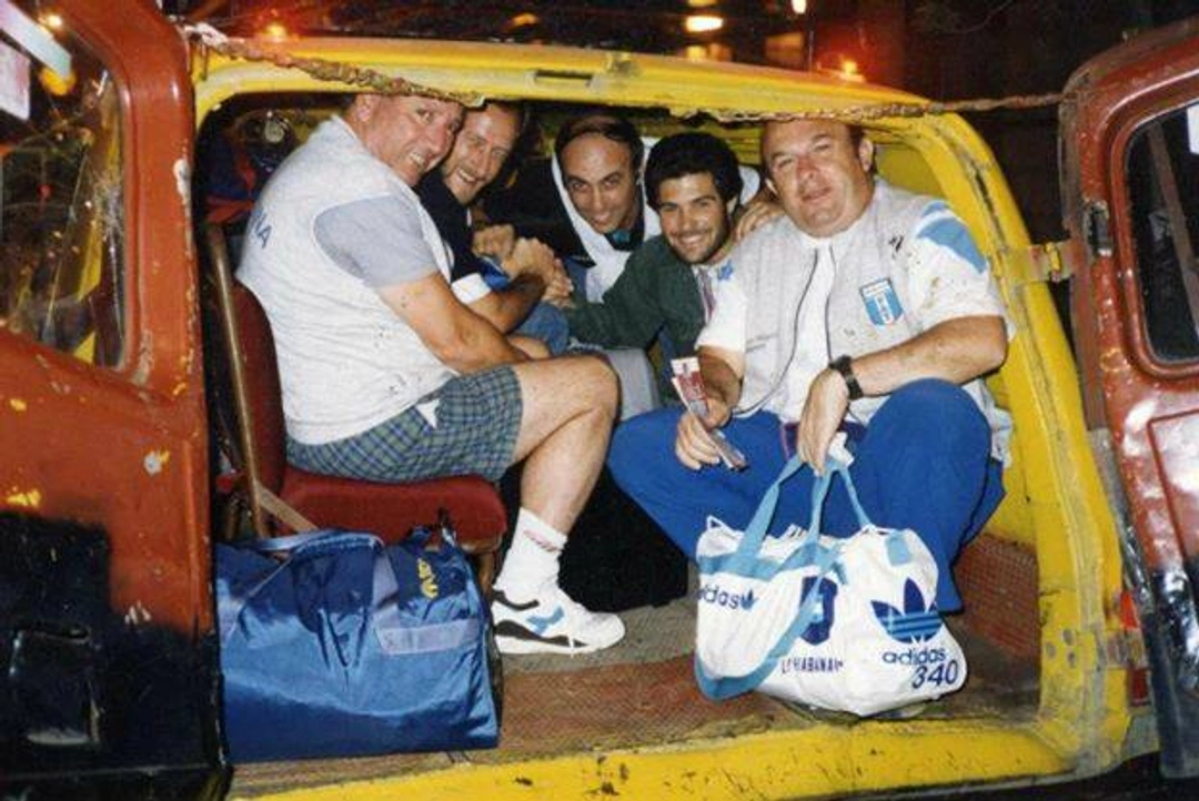 Transporte de Atletas Mexico 1992 (Perrera)