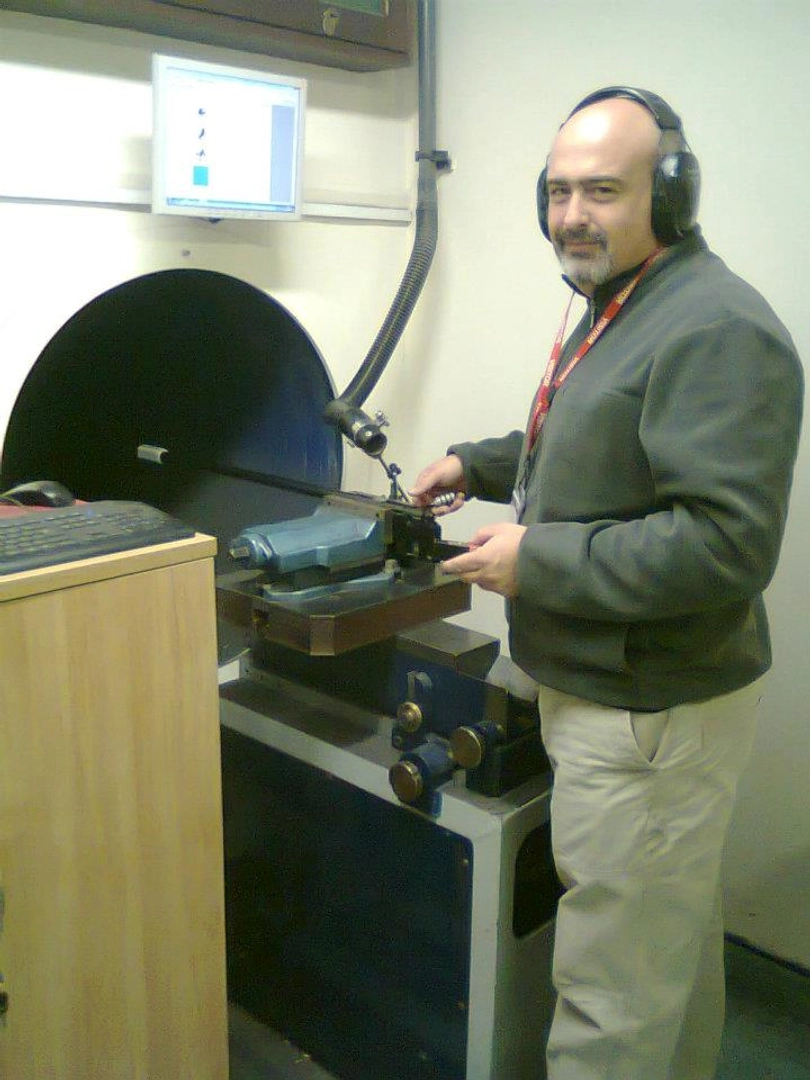 Ariel Martinez testeando municion Eley, Birmingham 2012