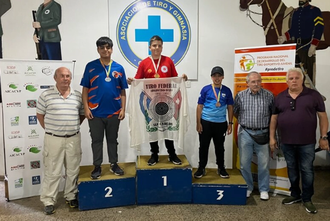 El Podio Sub 15 Hombres